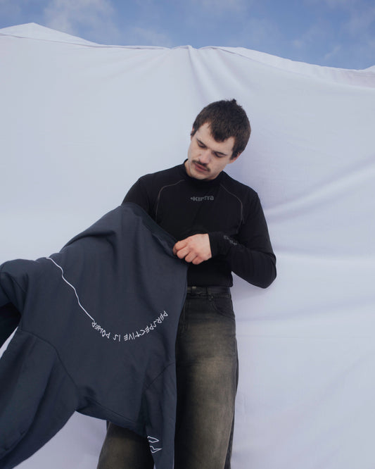 PERSPECTIVE HOOD (AZUL)